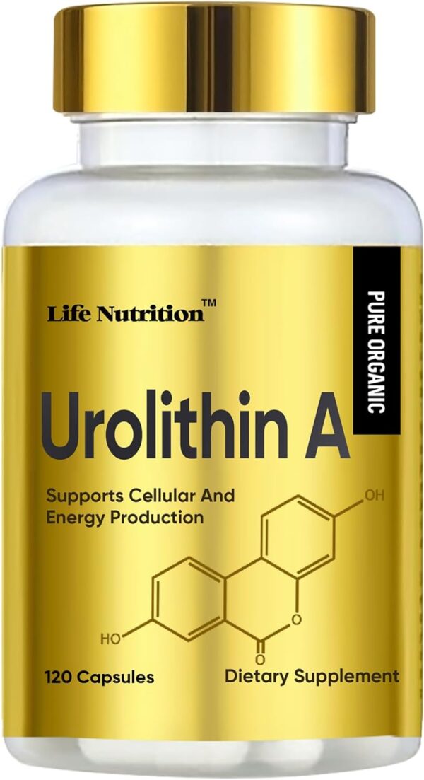 120 Count Capsules 3000MG Urolithin A+, Advanced Cellular Health & Vitality, Made in USA
