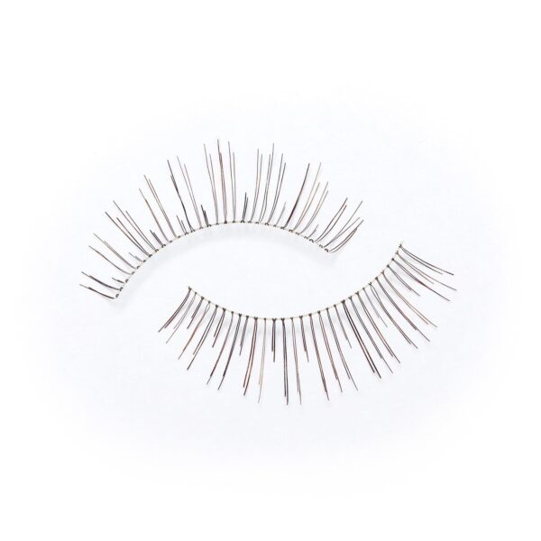 Eylure Naturals No. 020 Reusable Eyelashes, Adhesive Included, Black, 4 Pairs - Image 6