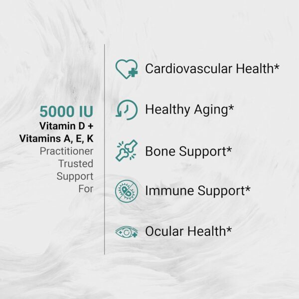 Vegan Vitamin ADK with Tocotrienol and CoQ-10 | Nano-Emulsified in MCT for Better Absoprtion | Non-GMO, Soy Free and Vegan Society Certified | 60 Veggie Softgels (Carrageenan Free) - Image 5