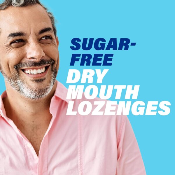 ACT Dry Mouth Lozenges with Xylitol, Soothing Mint, 36 Lozenges - Image 7