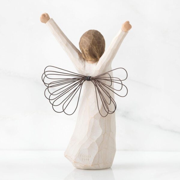 Willow Tree Courage Angel, Sculpted Hand-Painted Figure - Image 4