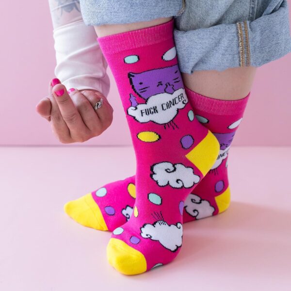 Lavley Funny Bicycle Socks - Cool Bike and Cyclist Gifts for Men, Women, and Teens - Unisex, Crew Length, One Size Fits Most - Image 5