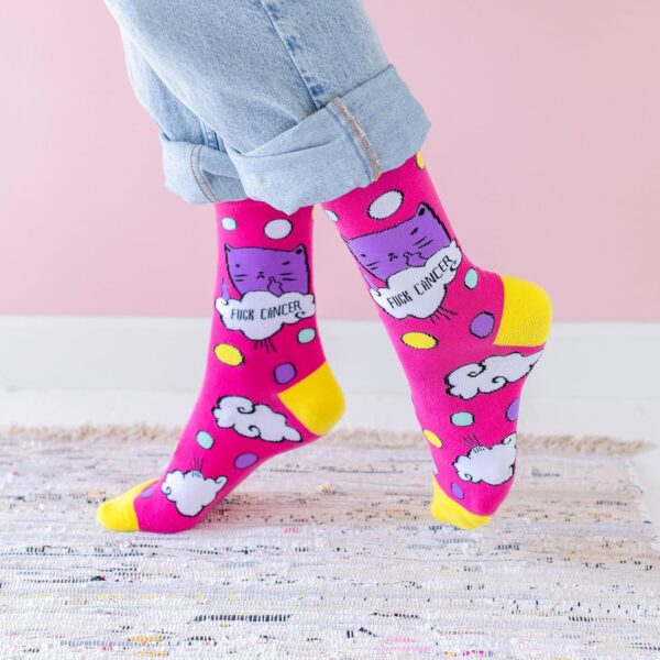 Lavley Funny Bicycle Socks - Cool Bike and Cyclist Gifts for Men, Women, and Teens - Unisex, Crew Length, One Size Fits Most - Image 6
