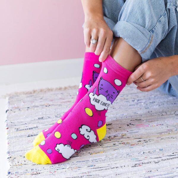 Lavley Funny Bicycle Socks - Cool Bike and Cyclist Gifts for Men, Women, and Teens - Unisex, Crew Length, One Size Fits Most - Image 7