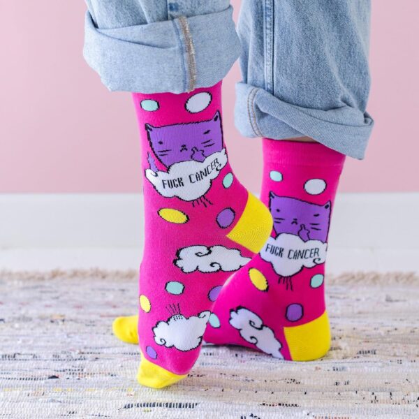 Lavley Funny Bicycle Socks - Cool Bike and Cyclist Gifts for Men, Women, and Teens - Unisex, Crew Length, One Size Fits Most - Image 8