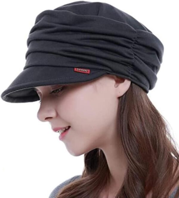 FGSS Soft-Cancer Headwear for Women Patients Chemo Slouchy Beanie(M/L) - Image 4
