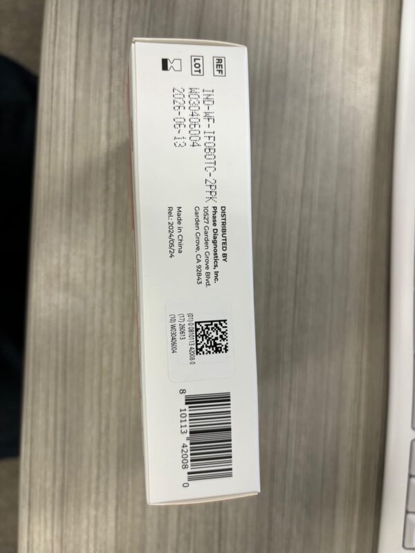 INDICAID Immunochemical Fecal Occult Blood Rapid Test (iFOB), FIT Colon Test, Accurate and Easy at Home, No Prep Required. FSA/HSA Eligible (2 Pack) - Image 8