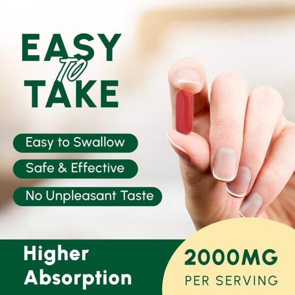 Urolithin A Supplement 2000MG - for Healthy Aging, Antioxidants and Mitochondrial Support - High Purity & Potency - 120 Softgels - 2 Month Supply - Image 5
