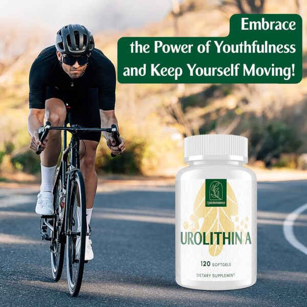 Urolithin A Supplement 2000MG - for Healthy Aging, Antioxidants and Mitochondrial Support - High Purity & Potency - 120 Softgels - 2 Month Supply - Image 7