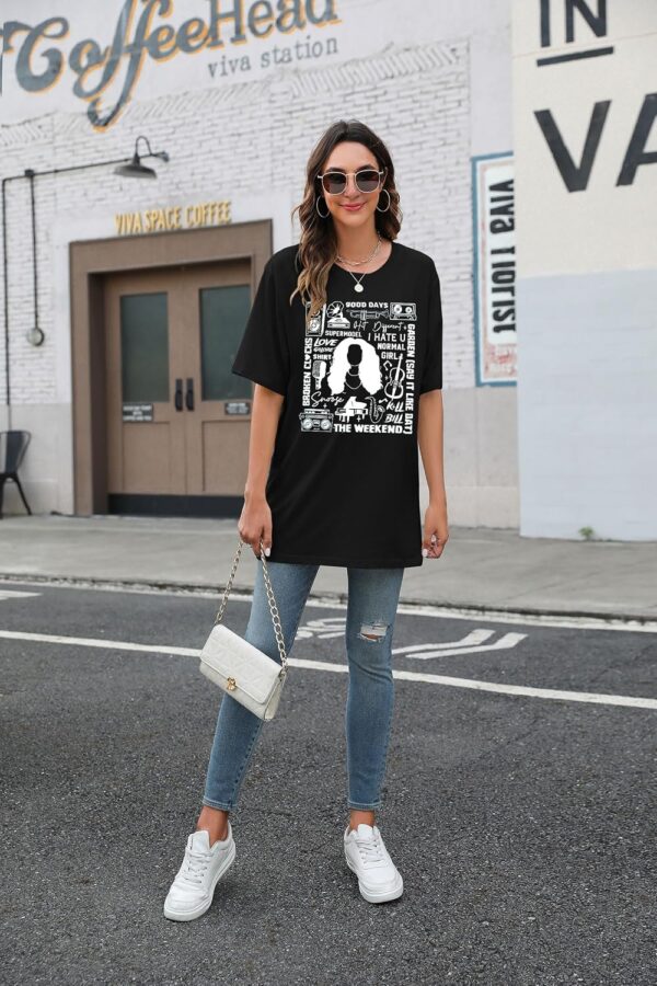 Hip Hop Shirt Women R&B Singer Shirts Tour Concert T Shirts Good Days Short Sleeve Funny R&B Hip Hop Fan Gift Tops - Image 4