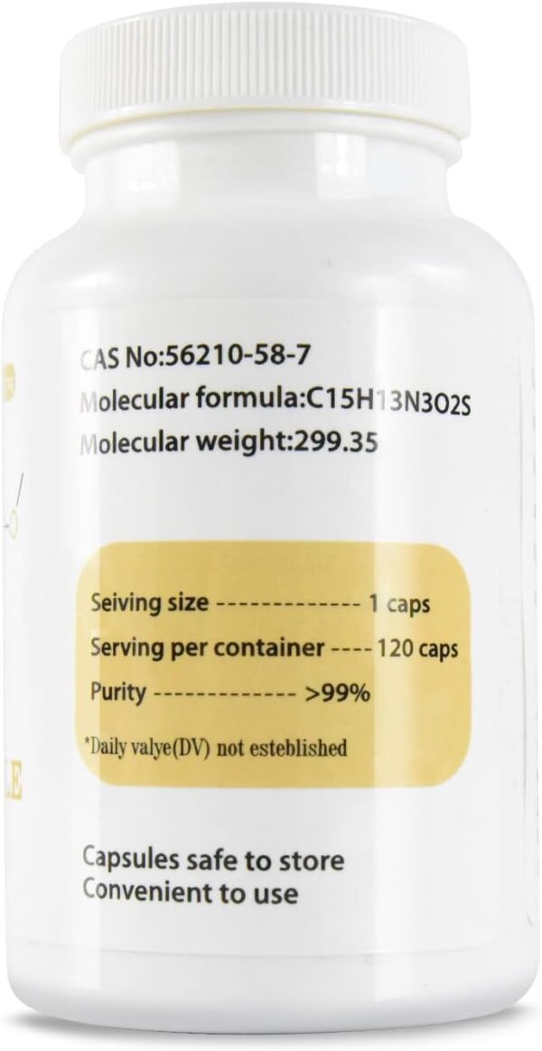 New | 222 mg | 99% Pure | 120 Tablets - Image 2