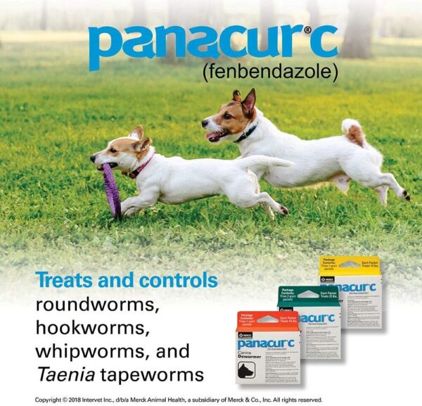 Panacur C Canine Dewormer (Fenbendazole), 4 Gram, 3 Count (Pack of 1), Red - Image 4