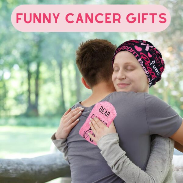 Funny Cancer Socks, Fighting Breast Cancer Care Gifts For Women, Chemo Patients Female, Survivor Gifts - Image 6