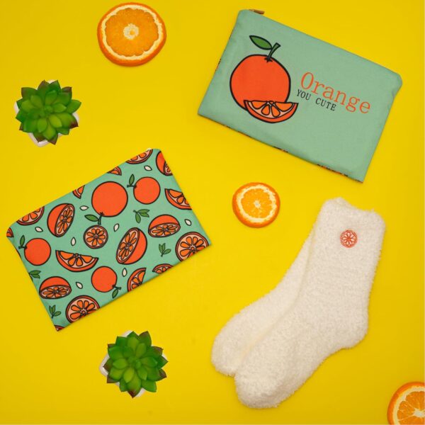 Self Care Package for Women – Thinking of You Self Care Kit, Orange Birthday Box for Her, Get Well Soon Basket, Spa Treat for Women, After Surgery Care Package, Thoughtful Gift Idea - Image 7