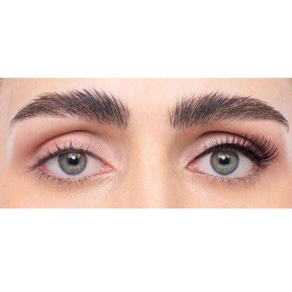 Eylure Press On Pre-Glued False Eyelashes, 3/4 Length Lashes, No. 005, 1 Pair - Image 3