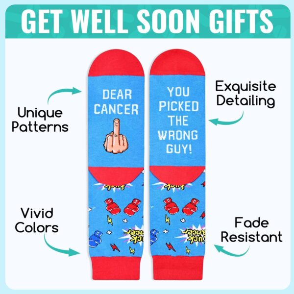 Get Well Soon Gifts for Men Women - Warm Hug with Inspirational Words, Breast Cancer Gifts for Chemo Patients - Image 4