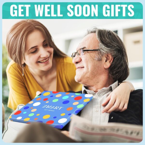 Get Well Soon Gifts for Men Women - Warm Hug with Inspirational Words, Breast Cancer Gifts for Chemo Patients - Image 6
