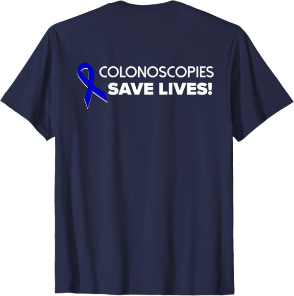 Marcie K - Colon Cancer Awareness Colonoscopies Check UR : T-Shirt - Image 3