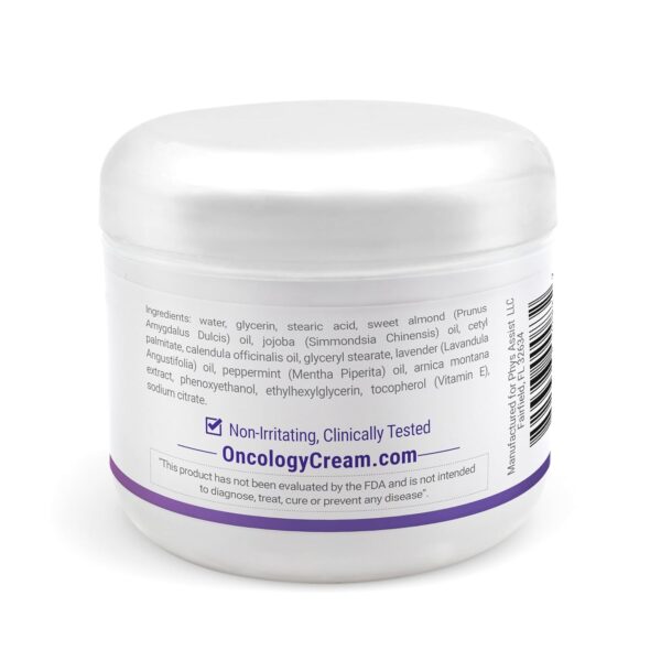PhysAssist - Oncology Body Cream with Botanicals, 4 oz. Soothing and Hydrating to Stressed Skin. Made with Oils of Lavender, Calendula, and Peppermint. Non-Irritant, Clinically Tested. - Image 3