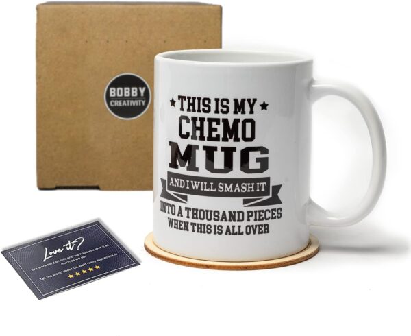 This Is My Chemo Mug 11oz Coffee Mug, Cancer Gifts, Chemotherapy Treatment Coffee Tea Cup, Chemo Care Package for Men, Christmas Gifts For Chemo Patients Men, Cancer Gifts for Women - Image 6