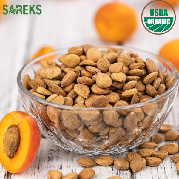 Bitter Apricot Kernels Organic Raw (10oz),%100 USDA Organic Certified Seeds, NON-GMO, Product of Turkey, Gluten Free, Resealable Bag - Image 4