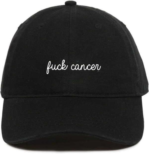 Fuck Trump Embroidered Baseball Cap Cotton Adjustable Dad Hat