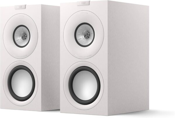 KEF Q Concerto Meta Three-Way Bookshelf Speaker (White, Pair)