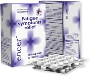 encer Homeopathic Medicine for Oncology Treatments-Natural Energy Boosters for Radiotherapy Patients - Fatigue, Focus & Vitality Supplement-Chemotherapy Must Haves for Women & Men - 2 Pack, 120 Count