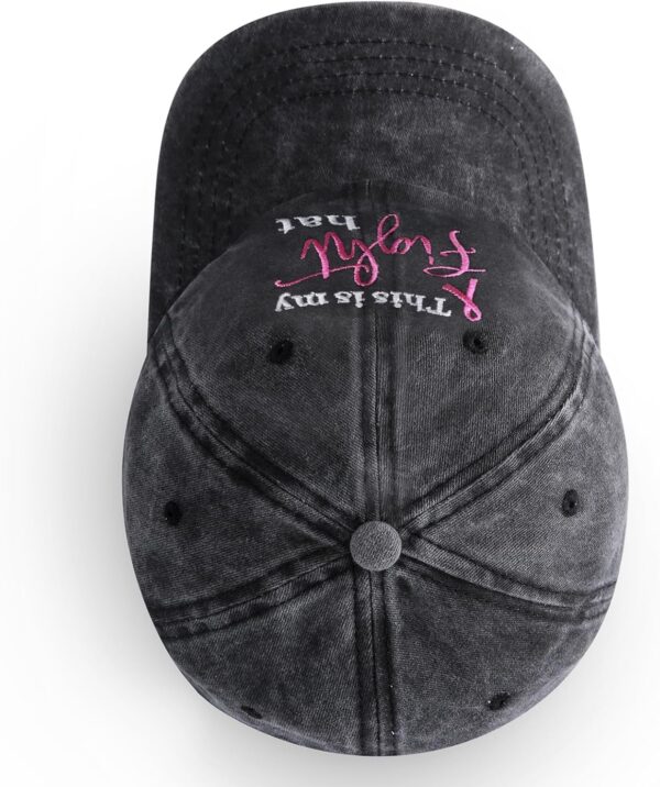 Breast Cancer Gifts for Woman, Breast Cancer Survivor Awareness Accessories, Chemo Baseball Caps - Image 5