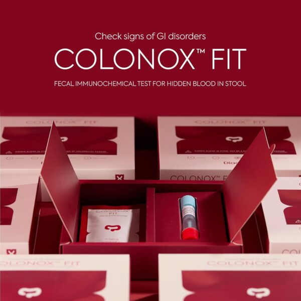 COLONOX at-Home Colon Screening Test Kit – Easy to Use Fecal Occult Blood (FIT or FOB) Colon Test for Early Detection (1 Test) - Image 9
