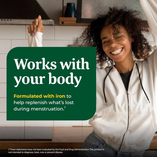 MegaFood Womens Multivitamin One Daily - Multivitamin for Women - Vitamin C, Vitamin D, Iron & B Vitamins - Bone, Energy Metabolism & Immune Support - Vegetarian, GlutenFree - 60 Tablets, 60 Servings - Image 4