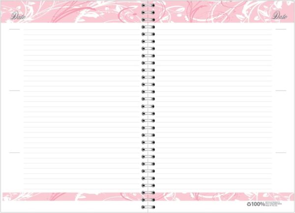 House of Doolittle 2025 Monthly Planner and Journal, Breast Cancer Awareness, 7 x 10 Inches, January - December (HOD5226-25) - Image 3