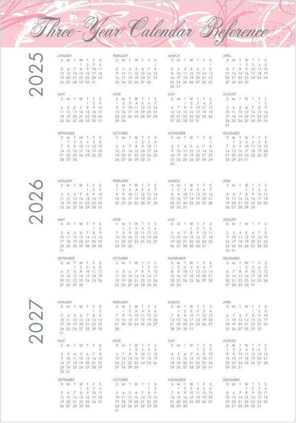 House of Doolittle 2025 Monthly Planner and Journal, Breast Cancer Awareness, 7 x 10 Inches, January - December (HOD5226-25) - Image 4