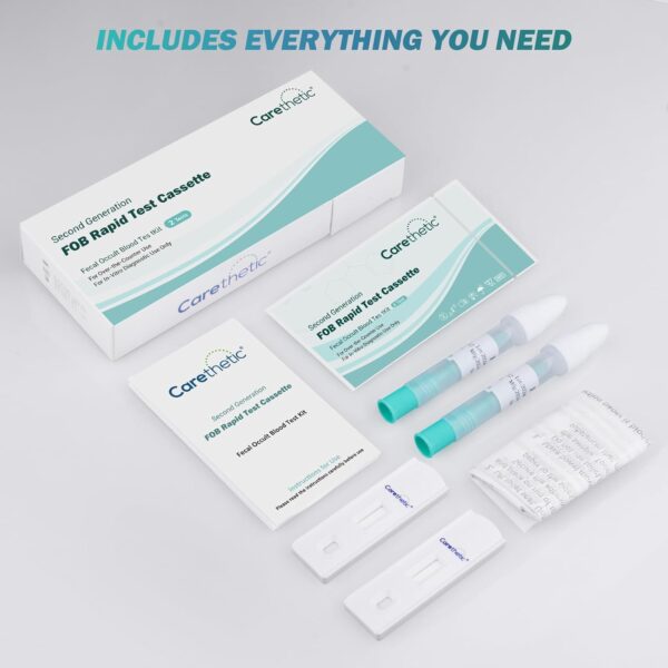 Immunochemical Fecal Occult Blood (iFOB) Screening Kit - Easy-to-Use at Home Colorectal Health Test - FSA/HSA Eligible (2 Pack) - Image 6