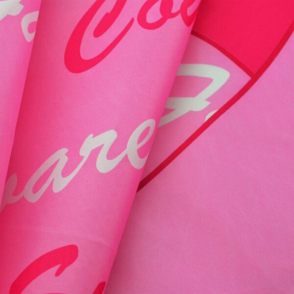 MOFAN Breast Cancer (Pink) 3x5ft Polyester Flag Pink Ribbon with 2 Brass Grommets - Image 3