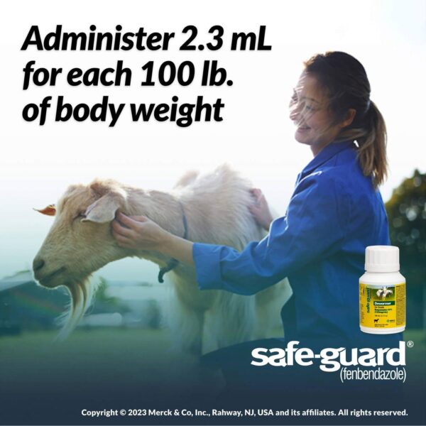 Safe-Guard (Fenbendazole) Dewormer Liquid 125ml - Image 4