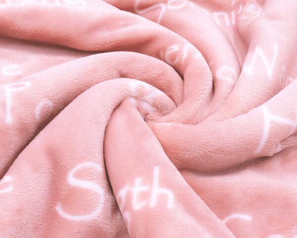 Compassion Blanket - Strength Courage Super Warm Hugs, Get Well Gift Blanket Plush Healing Thoughts Positive Energy Love & Hope, Cancer Support Gift for Women 50 x 65 (Pink, One Size) - Image 4