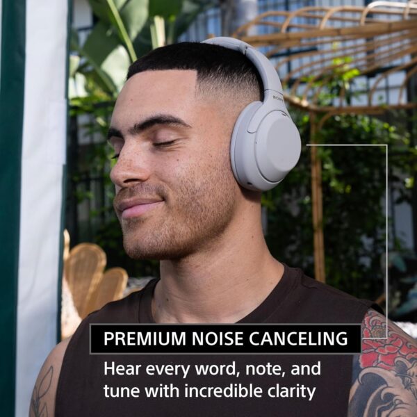 Sony WH-1000XM4 Wireless Premium Noise Canceling Overhead Headphones with Mic for Phone-Call and Alexa Voice Control, Midnight Blue WH1000XM4 - Image 3