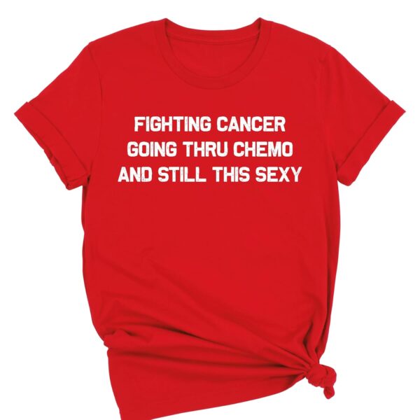 Cancer Fighter Shirt, Cancer Warrior T-Shirt, Cancer Awareness Tee, Cancer Support Tee, Fighting Cancer Tshirt, Going Through Chemo Shirt, Cancer Support Squad Shirt - Image 4