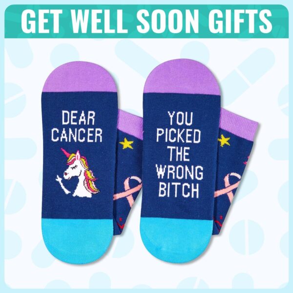 Get Well Soon Gifts for Men Women - Warm Hug with Inspirational Words, Breast Cancer Gifts for Chemo Patients - Image 4