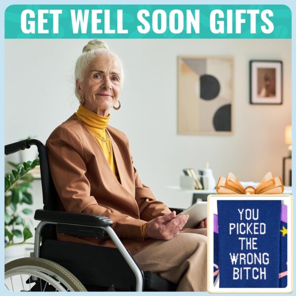 Get Well Soon Gifts for Men Women - Warm Hug with Inspirational Words, Breast Cancer Gifts for Chemo Patients - Image 5