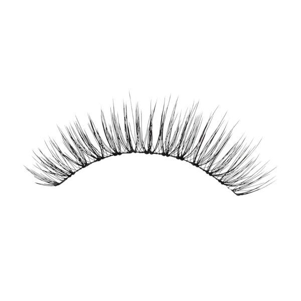 KISS Looks So Natural False Eyelashes Multipack, Lightweight & Comfortable, Tapered End Technology, Reusable, Cruelty-Free, Contact Lens Friendly, Style 'Shy', 5 Pairs Fake Eyelashes - Image 7