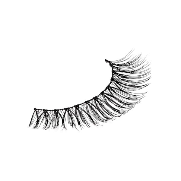 KISS Looks So Natural False Eyelashes Multipack, Lightweight & Comfortable, Tapered End Technology, Reusable, Cruelty-Free, Contact Lens Friendly, Style 'Shy', 5 Pairs Fake Eyelashes - Image 8