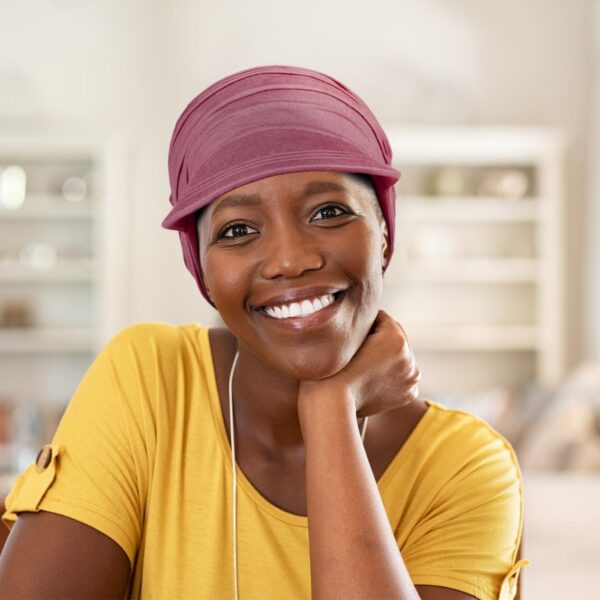 6 Pieces Soft Cancer Headwear for Women, Classic Baseball Cap Chemo Hats for Hair Loss - Image 7
