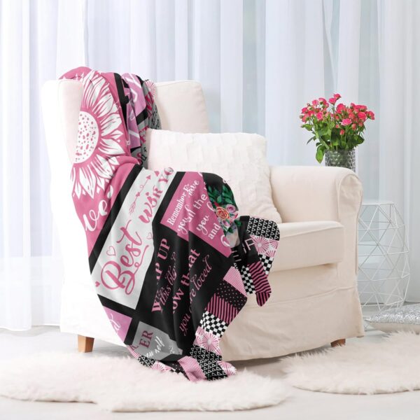 Get Well Soon Gifts for Women After Surgery, Inspirational/Sympathy/Relaxation/Spiritual/Motivational/Encouragement/You are Awesome Gifts for Women Blanket 60"x50" - Image 3