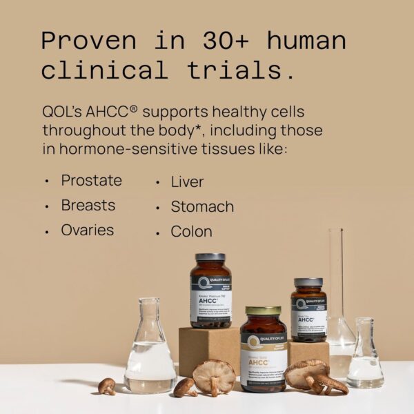 Premium AHCC Immune Support Supplement - Most Bioavaliable AHCC - Natural Mushroom Extract - Quality of Life AHCC Kinoko Rx - Image 5