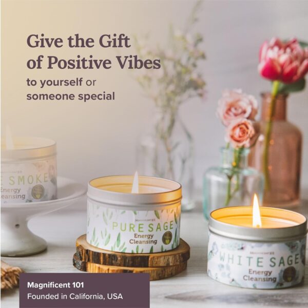 Magnificent 101 Cancer Zodiac Sign Candle – Soy Wax Candle – Choose Your Birthdate – Make Great Holiday Gifts for Astrology Fans – 6oz Tin Holder Ideal for Men’s and Women’s Décor Style - Image 6