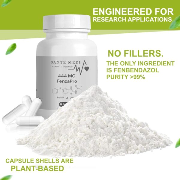 FenzaPro| Fen 444 mg | 90 ct | 99% Pure | Research Purpose Only | 3rd Party Tested - Image 3