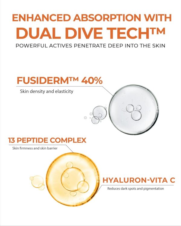 Fusid Cream Plus (0.5oz) - Moisturizer Face Cream for Daily Hydration, Even Skin Tone Travel Essentials Korean Moisturizer for Face with Fusiderm, Peptides, Vitamin C - Image 3