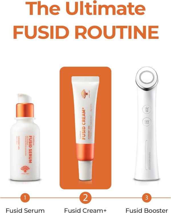 Fusid Cream Plus (0.5oz) - Moisturizer Face Cream for Daily Hydration, Even Skin Tone Travel Essentials Korean Moisturizer for Face with Fusiderm, Peptides, Vitamin C - Image 6